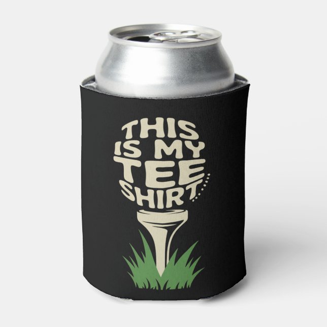 This is My Golfing Lover Golf Player Golfer  Can Cooler (Can Front)