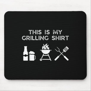 This Is My Grilling Bbq Grill Dad Husband Father F Mouse Pad