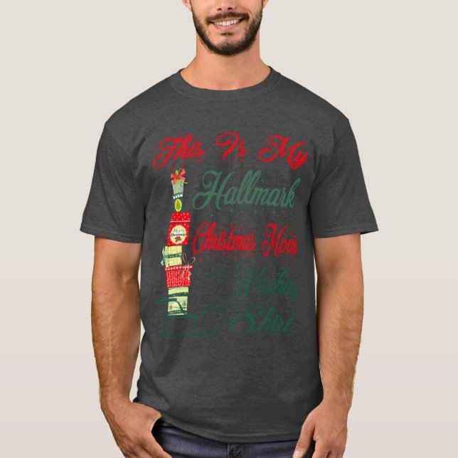 this is my hallmark movie watching friend T-Shirt (Front)