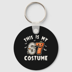 This Is My Halloween 67 Costume Number 6 7 Meme Key Ring