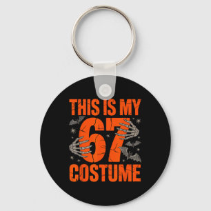 This Is My Halloween 67 Costume Number 6 7 Meme Si Key Ring
