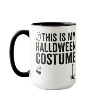 This Is My Halloween Costume Ghost Spider Design