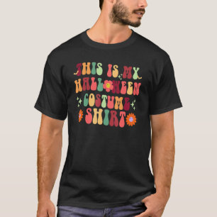 This is My Halloween Costume Groovy Halloween T-Shirt