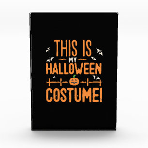 This Is My Halloween Costume Photo Block