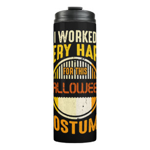 This is My Halloween Costume Simple Halloween Thermal Tumbler