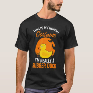 This Is My Halloween Human Costume I'm Really A Ru T-Shirt