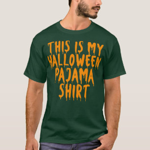 This Is My Halloween Pajama Shirt Halloween Couple