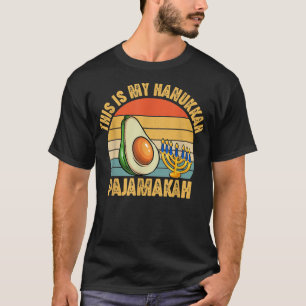 This is My Hanukkah Pajamakah Chanukah Pajama Funn T-Shirt