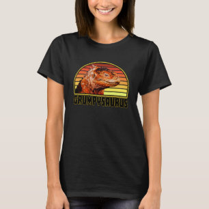 This Is My Happy Face Bearded Dragon Grumpysaurus T-Shirt