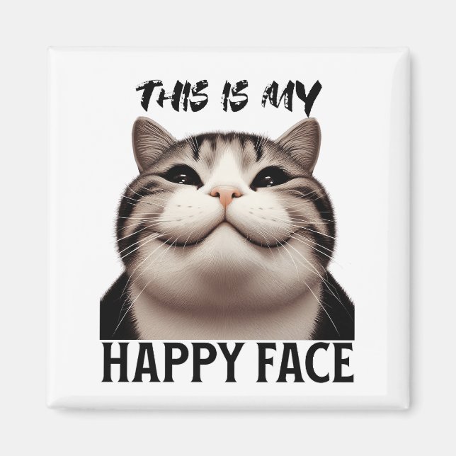 This is my Happy Face Magnet (Front)