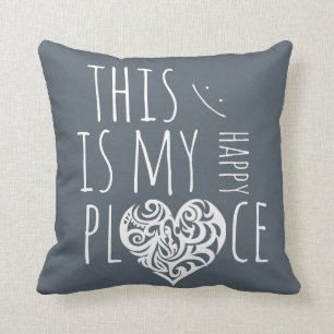 This is My Happy Place Cushion