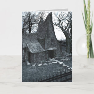 This Is My Happy Place Gothic Greeting Card