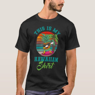 This Is My Hawaiian Dabbing Pineapple Sunglasses A T-Shirt