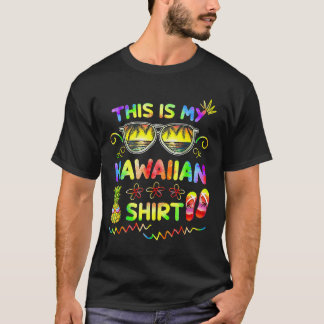 This Is My Hawaiian Shirt Luau Aloha Hawaii Beach 