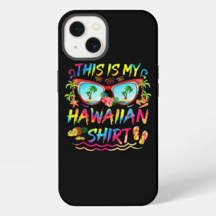 This Is My Hawaiian Shirt Luau Aloha Hawaii Beach iPhone 13 Case