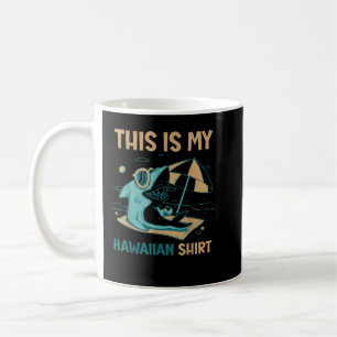This is my Hawaiian shirt Shark Family Holiday Coffee Mug