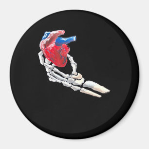 This Is My Heart - Skeleton Heart Hands Magnet