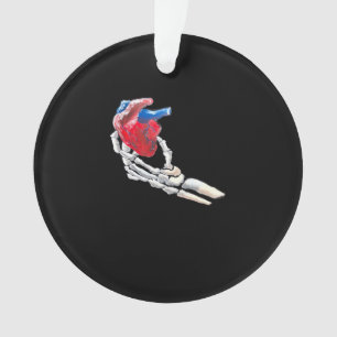 This Is My Heart - Skeleton Heart Hands Ornament