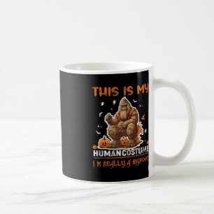This is my human costume Funny Halloween Costume M Coffee Mug