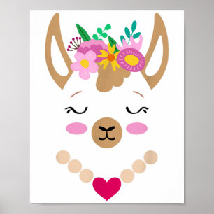 This Is My Human Costume I’m Really A Llama Valent Poster