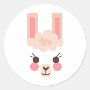 This Is My Human Costume I’m Really An Alpaca Funn Classic Round Sticker
