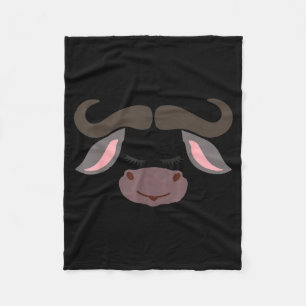 This Is My Human Costume Im A Buffalo Ox Halloween Fleece Blanket