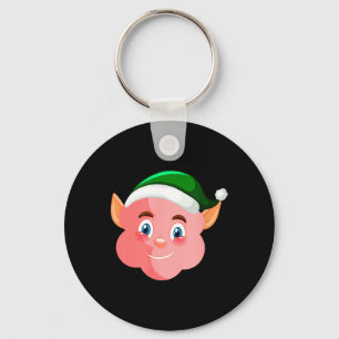 This Is My Human Costume Im An Elf Christmas Key Ring