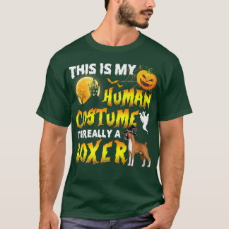 This Is My Human Costume I'm Really A Boer Witch H T-Shirt