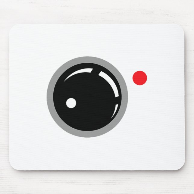 This Is My Human Costume I'm Really A Camera Lens  Mouse Pad (Front)