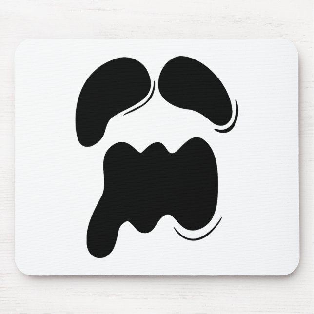 This Is My Human Costume I'm Really A Ghost Spooky Mouse Pad (Front)