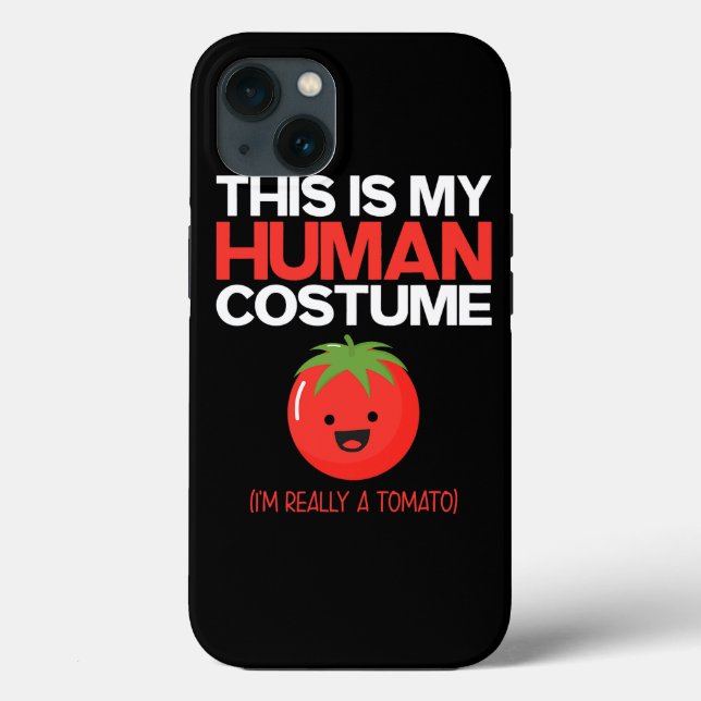 This Is My Human Costume Im Really A Tomato Case-Mate iPhone Case (Back)