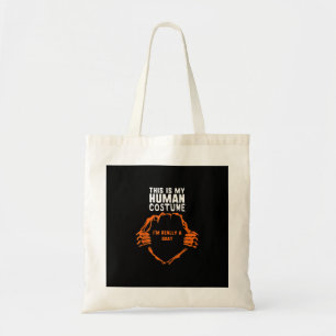 This Is My Human Costume Im Really Goat Halloween Tote Bag