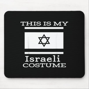 This is my Israeli Costume funny Halloween Costume Mouse Pad