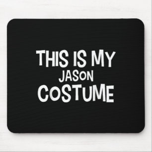 This Is My Jason Costume Halloween Simple Costume Mouse Pad