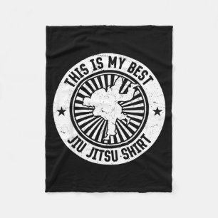 This is my Jiu Jitsu Brazilian Jiu Jitsu Fleece Blanket