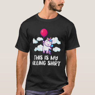 This Is My Killing Rainbow Cute Unicorn T-Shirt