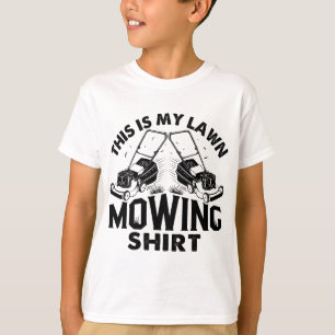 This Is My Lawn Mowing Funny Mower Gift T-Shirt