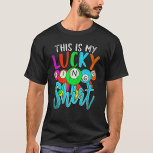 This Is My Lucky Bingo Bingo Player Bingo T-Shirt