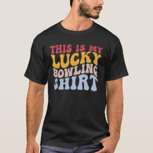 This Is My Lucky Bowling Shirt Funny Player Bowler