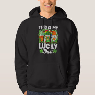 This Is My Lucky  Shenanigans With Gnomies St Patr Hoodie