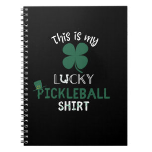 This Is My Lucky Shirt - Gift For Lucky peoples  Notebook