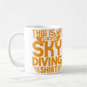 This Is My Lucky Skydiving Skydiviers Skydiving Coffee Mug