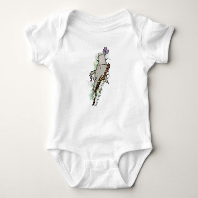 This Is My Magic Wand Baby Bodysuit (Front)
