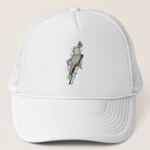 This Is My Magic Wand – Gothic Witch Hand Trucker Hat