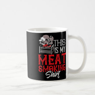This Is My Meat Smoking Shirt Funny Bbq Grilling Coffee Mug