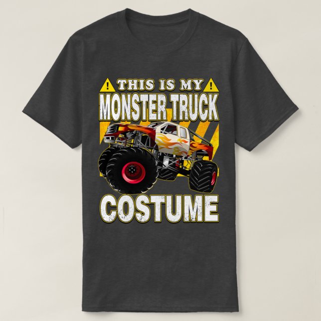 This is My Monster Truck Costume T-Shirt (Design Front)