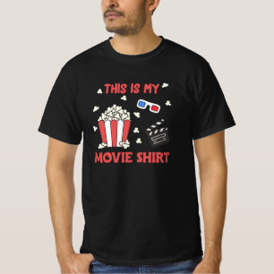 This Is My Movie Shirt Cinema Popcorn Watching