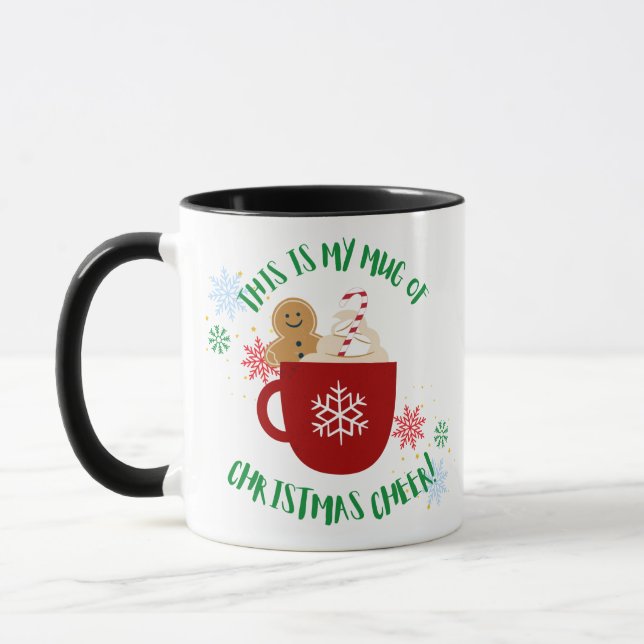 This is my mug of Christmas Cheer (Left)