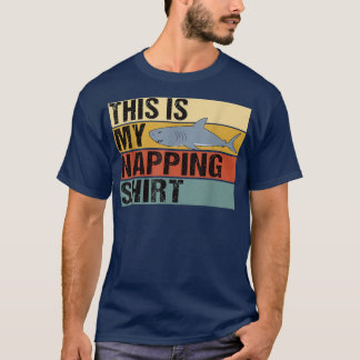 This Is My NappingFunny Shark Sleeping  T-Shirt