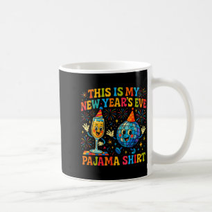 This Is My New Year’s Eve Pajama Funny Retro Gift  Coffee Mug